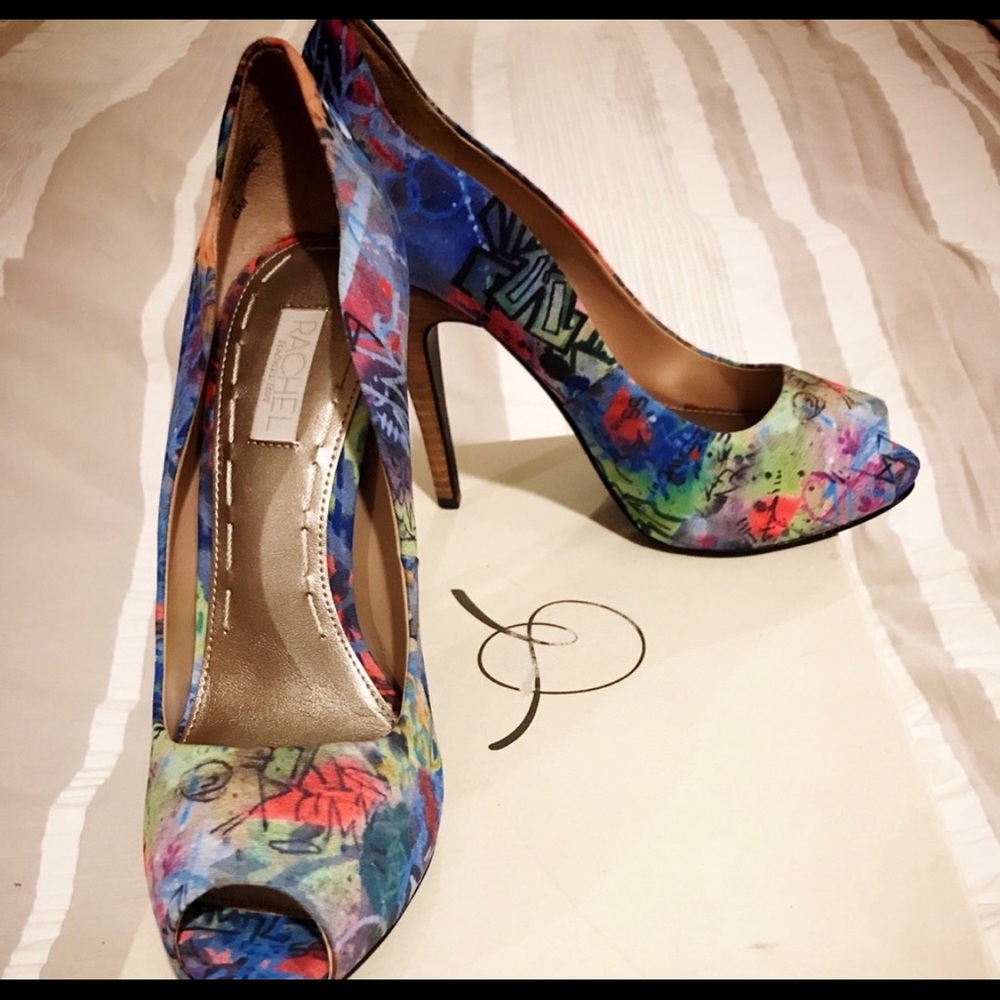 Rachel Roy Graffiti Pumps